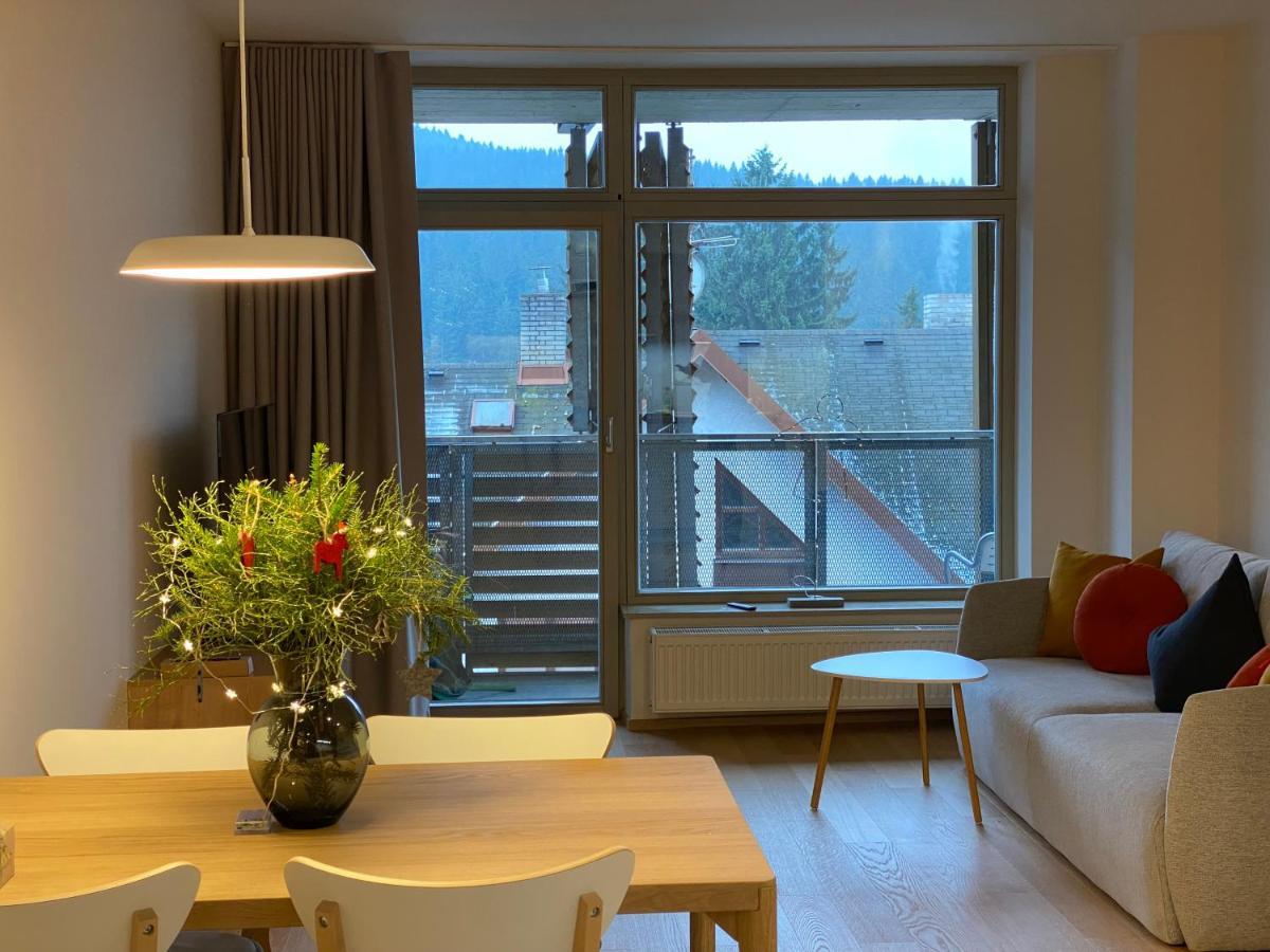 Luxusni Apartman U Sjezdovek S Garazi Harrachov Exterior foto